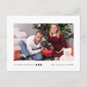 ツリーモダン写真 シーズンポストカード (正面)