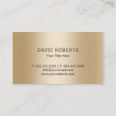 ツリーモダン気にと造園サービスDark Gray 名刺 (裏面)