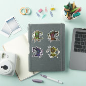 ツリーモンスターズ不気味ハロウィーンコレクション シール (iPadカバー)
