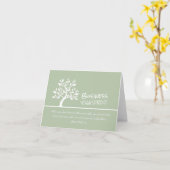 ツリーヨガエレガント瞑想インストラクター引用文 カード (黄色い花)