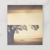 ツリーライツサマー夕べド結婚リームズ プレイスカード (外部開封)