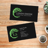 ツリーライフコーチセラピストローン気に造園 名刺