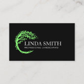 ツリーライフコーチセラピストローン気に造園 名刺 (正面)