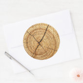 ツリーリングや輪クローズアップ ラウンドシール (封筒)