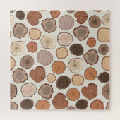 ツリーリングや輪フォレストドードルパターン ジグソーパズル (横)