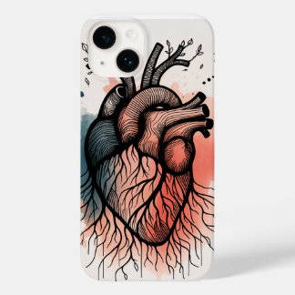 ツリールートハート – サウンドラインアート Case-Mate iPhone 14ケース