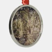 ツリーレイヤデジタルアート メタルオーナメント (右)