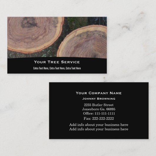 ツリーログ名刺 名刺 (正面/裏面)