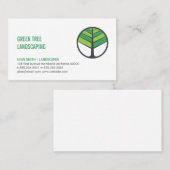ツリーロゴ |造園 |ツリーのトリミング 名刺 (正面/裏面)