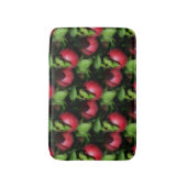 ツリー上の赤McIntoshりんご自然パターン バスマット (正面縦)