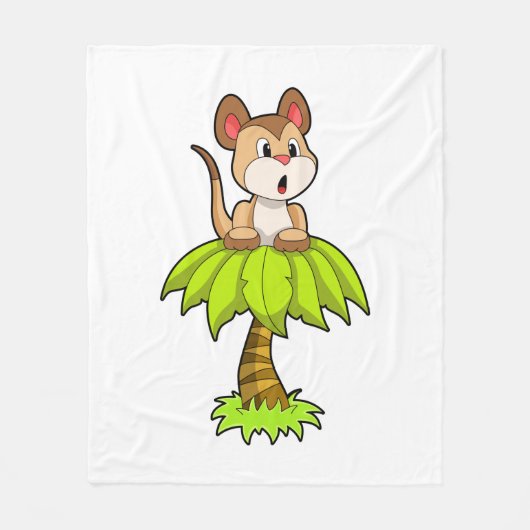 ツリー付きメルカート フリースブランケット (正面)