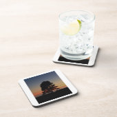 ツリー付き6基の耐久性のあるコルクバックコースターのセット コースター (右側)