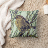 ツリー内のスパロー クッション (ブランケット)