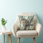 ツリー内のスパロー クッション (椅子)