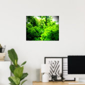 ツリー内のライト ポスター (ホームオフィス)