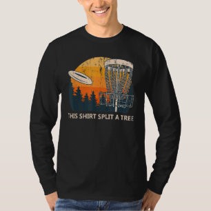 ツリー円盤ゴルフミームゴルファーの傾向2 Tシャツ