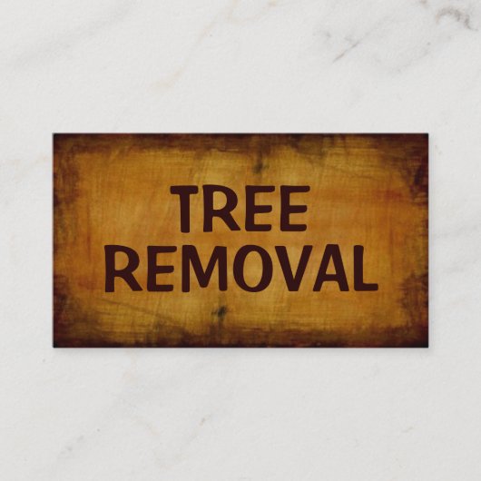 ツリー削除アンティーク名刺 名刺 (正面)