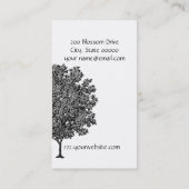 ツリー呼び出しカード 名刺 (裏面)