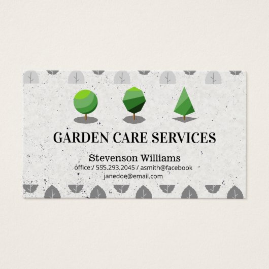 ツリー図形 |造園ガーデニング (正面)