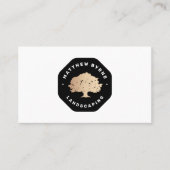 ツリー地主造園エンブレムブシンビジネス 名刺 (正面)