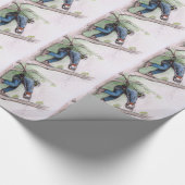 ツリー外科医のアーボリスト ラッピングペーパー (角)