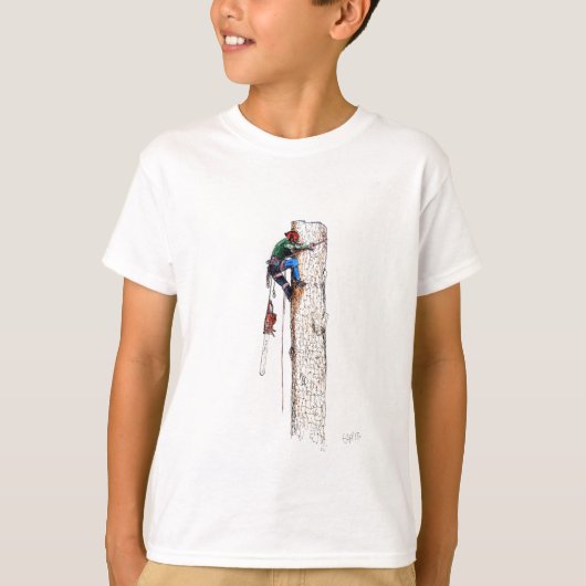 ツリー外科医のアーボリスト Tシャツ (正面)