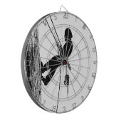 ツリー外科医アルボリストのクリスマスプレゼント贈り物 ダーツボード (正面左)