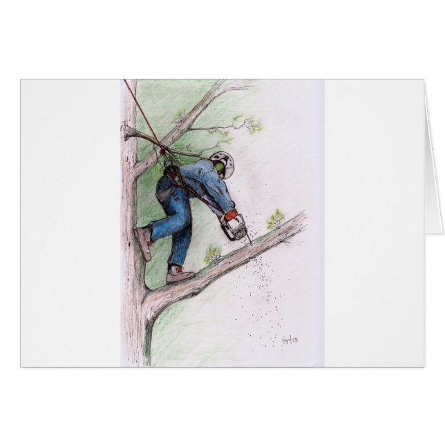 ツリー外科医アルボリストのランバージャック (正面横)