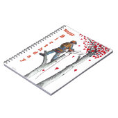 ツリー外科医アルボリスト誕生日カード ノートブック (左側)