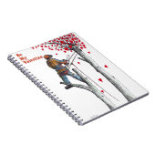 ツリー外科医Arboristバレンタインカード ノートブック (右側)