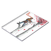 ツリー外科医Arboristバレンタインカード ノートブック (左側)