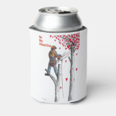 ツリー外科医Arboristバレンタインカード 缶クーラー (缶裏面)