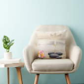 ツリー女性シルエット禅石 クッション (椅子)