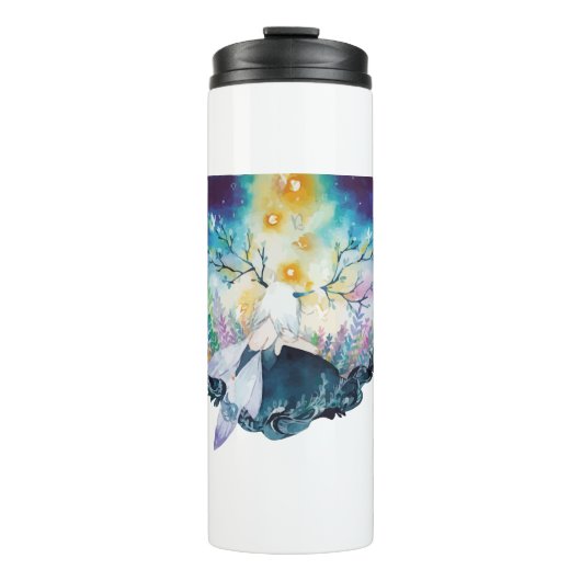 ツリー妖精デジタルアート タンブラー (正面)