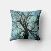 ツリー抽象芸術 クッション (裏面)