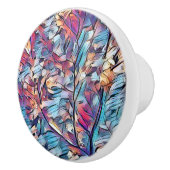 ツリー抽象芸術 セラミックノブ (右)