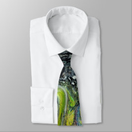 ツリー抽象芸術 ネクタイ