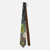 ツリー抽象芸術 ネクタイ (正面)
