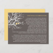 ツリー挿入に座る エンクロージャーカード (正面/裏面)