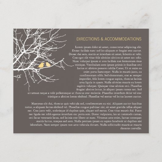 ツリー挿入に座る エンクロージャーカード (正面)