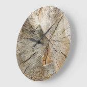 ツリー断面 ラージ壁時計 (傾斜)