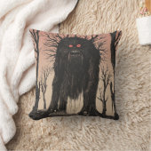 ツリー日本の妖怪装飾用クッション クッション (ブランケット)