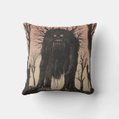 ツリー日本の妖怪装飾用クッション クッション (裏面)