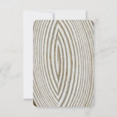  ツリー柱ラインのウェディング招待状 ライトブルー セーブザデート (裏面)