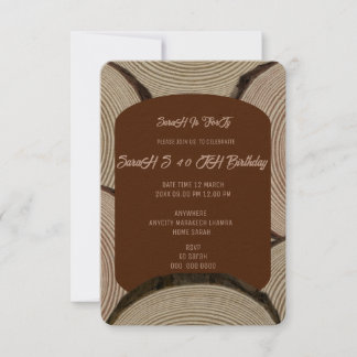  ツリー柱ラインのウェディング招待状 ライトブルー セーブザデート