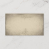 ツリー気にトリミングサービス名刺 名刺 (裏面)