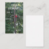 ツリー消去サービス 名刺 (正面/裏面)