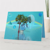 ツリー球 カード (正面)