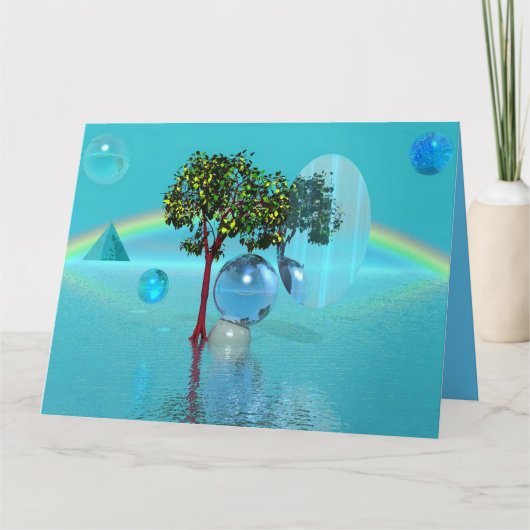 ツリー球 カード (正面)