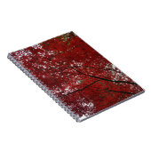 ツリー秋シーズンレッドブラウン紅葉 ノートブック (右側)